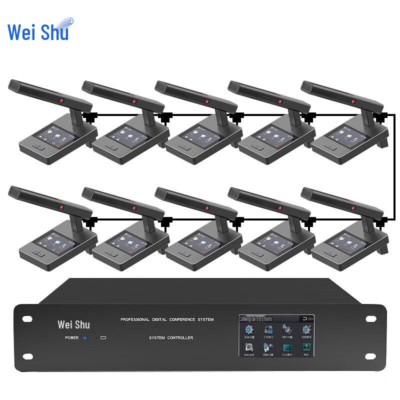 Wenshu K-600 Wired Conference Microphone System (CN version)