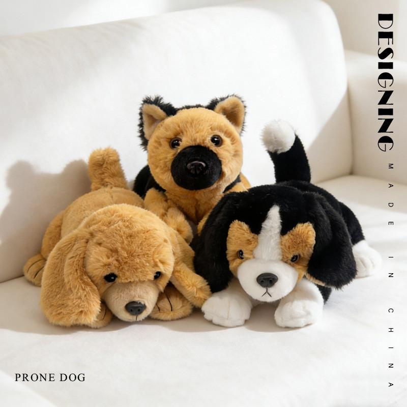 Plush Siberian Husky Dog Toy With Soft Pp Cotton Fill For Kids Playroom Decor