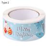 Santa Claus Snowman Package Seal Stickers Gifts Wrapping Decals Merry Christmas Decoration Label