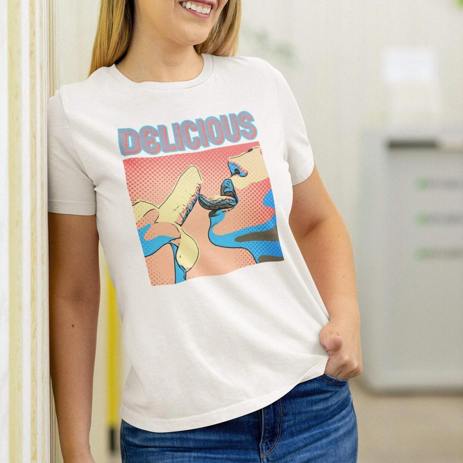 Retro Banana T-Shirt - Vintage Pop Art Tee for Banana Lovers 4XL