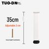 Adjustable Ribbed Bed Frame Support Legs - T-Shaped Accessories