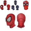 Spiderman Miles Morales Elastic Mask Headcover Costume For Adult Cosplay Enthusiasts