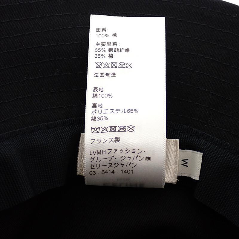 CELINE  2AU5B968P.38UB chapéu preto masculino