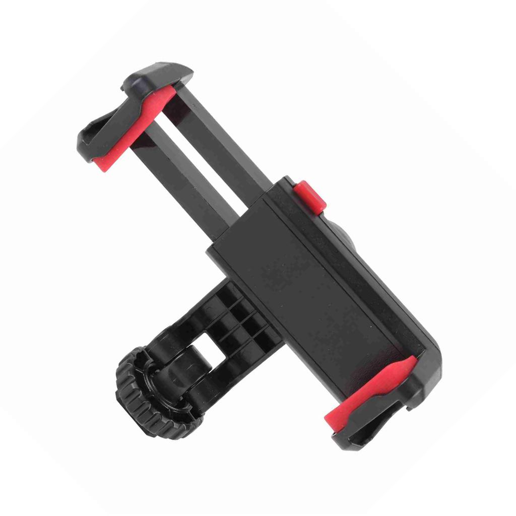 Rotatable Tripod Phone Holder Clamp Clip Mount Adapter with 1 4 Hot Shoe Microphone Mount Cold Shoe 360 Degree Rotatable