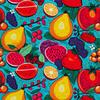 Outdoor Dekostoffe Oxford - Motiv Obst | Dx6015