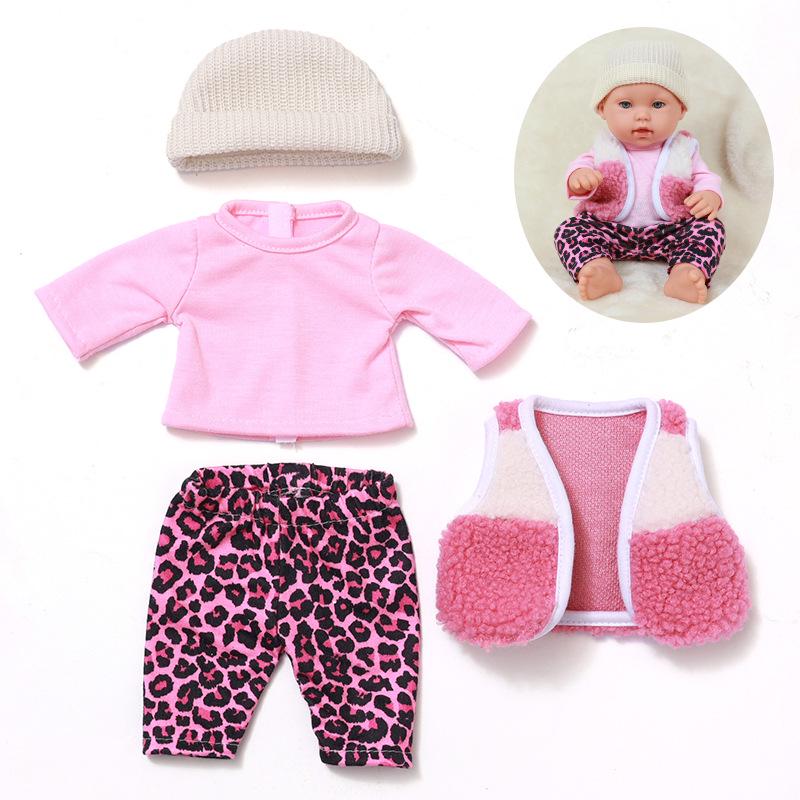 30cm Reborn Baby Doll Outfit - New Style Girl Gift Clothing Set, Hot Selling