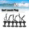 6 Pezzi Tappo Corda Leash Tavola da Surf con Slot Staccabile Comodi Tappi Leash Bodyboard Accessorio Bodyboard