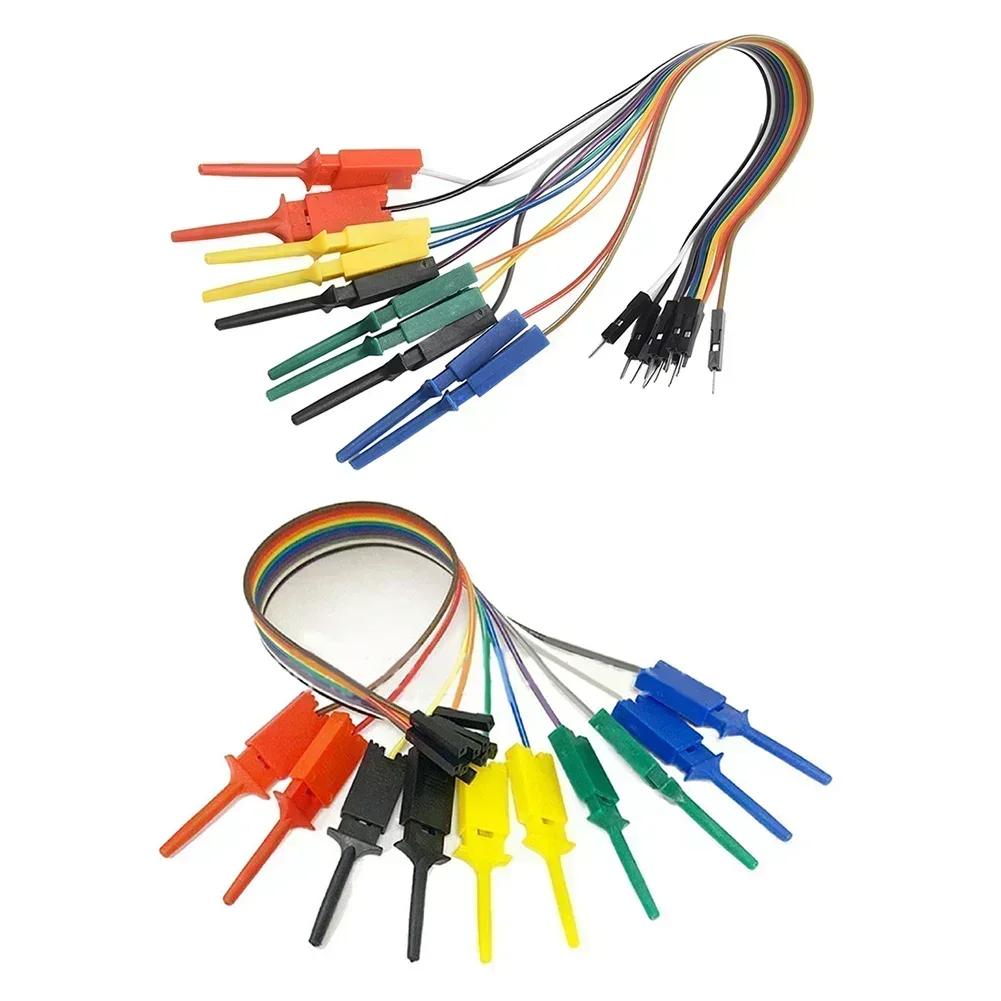 Logikanalysator Testhaken 20er Pack Stecker und Buchsen für Präzisionsschaltungsprüfung und Multimetermessung