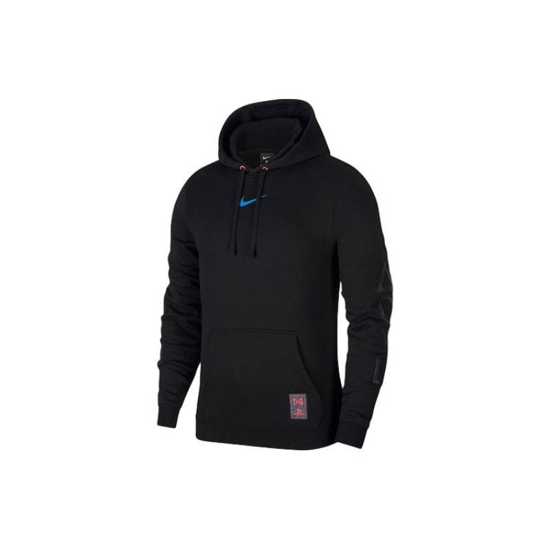Nike X PlayStation Collaborative Hoodie Men Tops Black BV7799-010 S