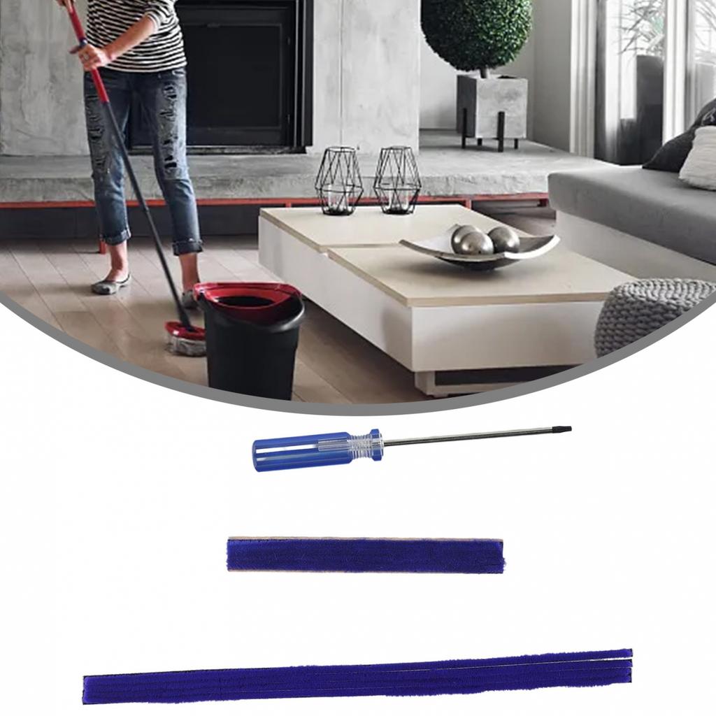 8 Pcs Soft Plush Strips For  V6  V8 V10 V11 Vacuum Cleaner Soft Roller