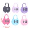 Color Mini Password Padlock Trolley Case Password Lock Student  Password Lock
