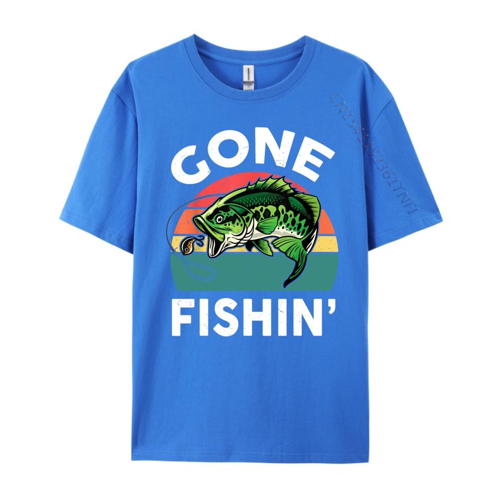 Kids Gone FishingShirt Boy Toddler Funny Bass Dad Black Shirt Graphic Tees Men Funny T Shirts Tshirts Plus Size Chinese Style