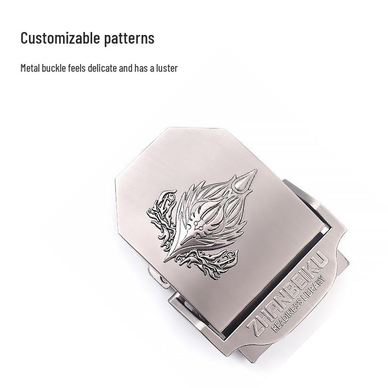 Ζώνη Κανβά με Λογότυπο Warcraft: Unisex Εξωτερική Καθημερινή Τακτική Ζώνη από Κράμα