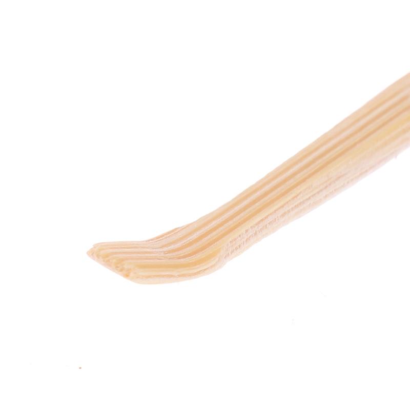 10/20 Pcs Bamboo Ear Cleaning Spoon Cartoon Head Earwax Removal Skid Resistant Wood Ear Cleaner Kit Ear Picks Removal