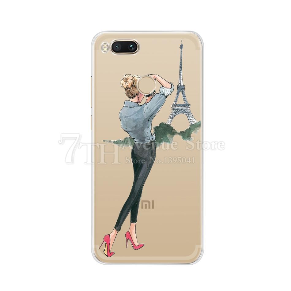 Pro Xiaomi Mi A1 Pouzdro Tištěné Pro Xaiomi Mi A1 TPU Pouzdro Pro Xiaomi Mi 5X Měkký Silikonový Zadní Kryt