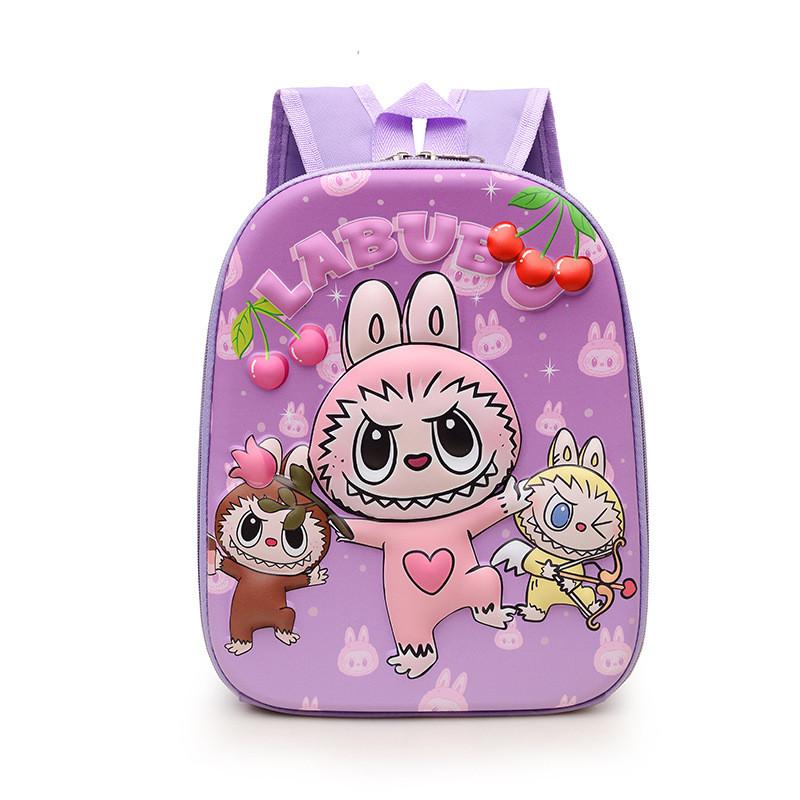 Adorable 3d Hard Shell Backpack For Kids Featuring Cartoon Characters Lightweight And Fun Design