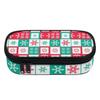 Pencil Case Wear Resistant Polyester Casual Smooth Zipper with Main Compartment Mesh Pocket and Pen Slots for Boys Girls