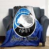 1pc Atalanta Bergame Blanket with Custom Name, Gift, for Men and Women, Soft Blanket, Good for Sofa Bed Couch Travel, Lightweight Flannel Blanket