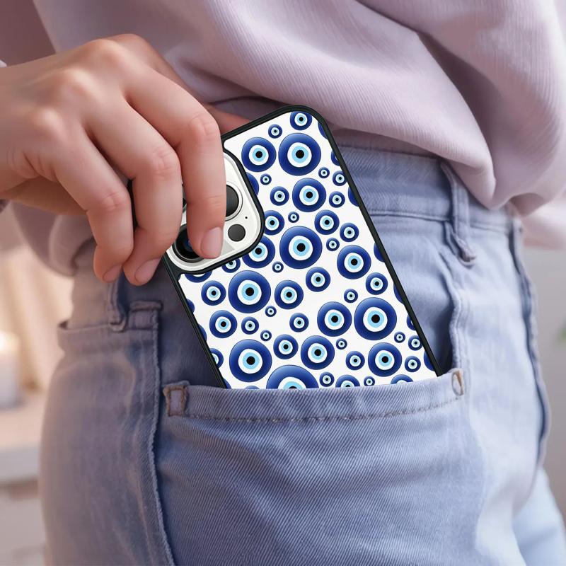 Eyes Eyelash Aesthetic soft Phone Case For iPhone 17 Air 15 16e 14 13 Pro Max Coque 12 11 Pro Max PLUS cover