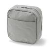 Muji Wrinkle Nylon Large Opening Square Pouch
