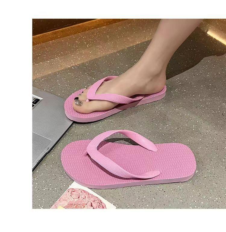 Rubber flip-flops summer classic casual new outdoor slippers non-slip beach indoor and outdoor
