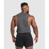 Gymshark Zbiornik Impact Drop Arm Onyx Grey A6a5x Gb7n
