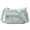 New Shoulder Bag Women's Fashion Multi Layer Storage Simple Messenger Bag To Work Commuting Shopping Joker Tote Bag.