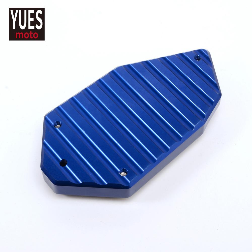 Motorcycle Accessories Kickstand Plate Side Stand Pad Enlarger For SUZUKI SV650X 2018- SV650 SV 650 2016-