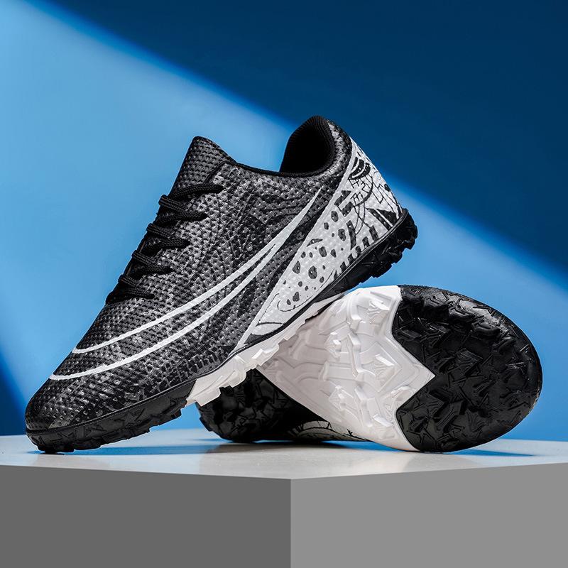 

High-top adult football shoes men s and women s TF broken nails artificial turf AG long nails student training football shoes 45