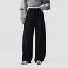 AOGZ Unisex Loose Straight Leg Casual Trousers
