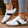 Large Size Women's Casual Deoxynucleotide Shoes Soft Bottom Anti-Slip Sports Sneakers Korean Style Spring New Model Student Shoe