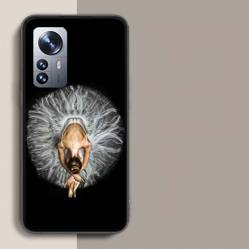 Ballerina Ballet Dance Girl Phone Case For Redmi Note 13 Pro Plus 14 Pro+ 12S 12 11S 11T 11E 11 10S 10 9S 9 Xiaomi Capa TPU