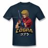 Cobra Vesmírné dobrodružství Retro Vintage Manga Tričko Nadměrné Bavlněné S Kulatým Výstřihem Vlastní Tričko s Krátkým Rukávem