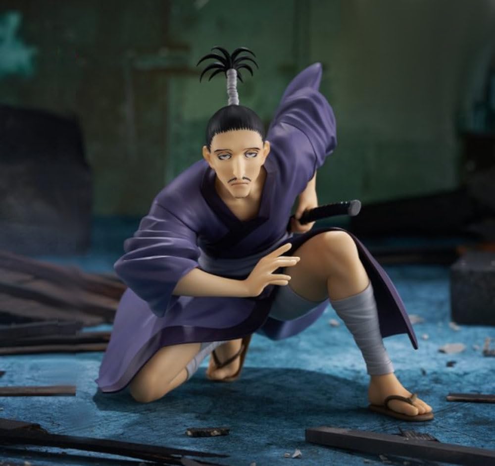 

HUNTER×HUNTER Noodle Stopper Figure - Nobunaga Figure (Official) - Approx. 11cm