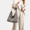 Women'S Bag Plaid Tote Bag Shoulder Bag Women'S Fashion Trend Large-Capacity Commuter Bag Women'S