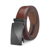 Belt Men'S Leather Alloy Automatic Buckle Two-Layer Cowhide Business Waist Seal Leather Belt Men'S Belt