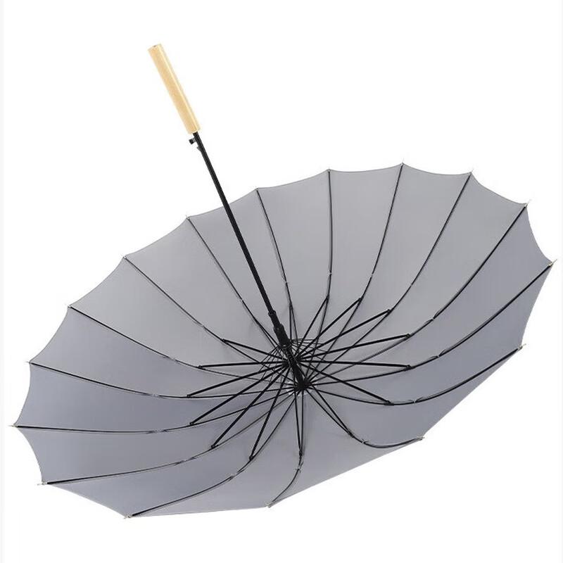OIMG 16-Rib Long Handle All-Weather Umbrella