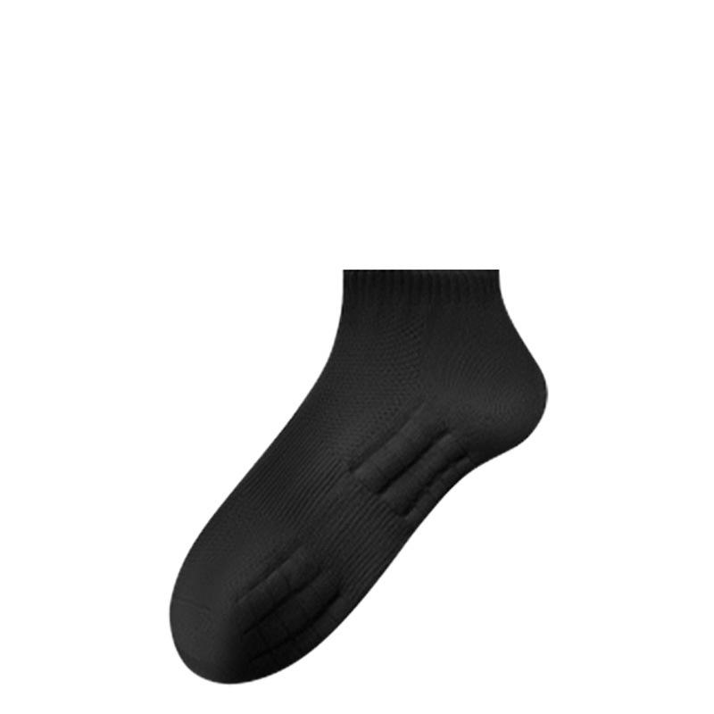 

Носки с махровыми краями, мужские носки средней длины, хлопковые носки, короткие носки черного и белого цвета, утолщенные, теплые, спортивные, дезодорирующие чулки One Size