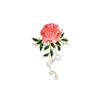 High-End Peony Brooch Straightens The Atmosphere, Retro Pearl Luxury Brooch Pin, High-End Temperament Accessories