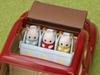 Sylvanian Families Furniture ST Mark Ages 3 and Toy Sylvanian Epoch "Triple Stroller" Ka-217 Certified, Up, Dollhouse, Families,