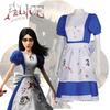 Alice Madness Returns Cosplay Costume Girls Dress Anime Party Halloween Outfit