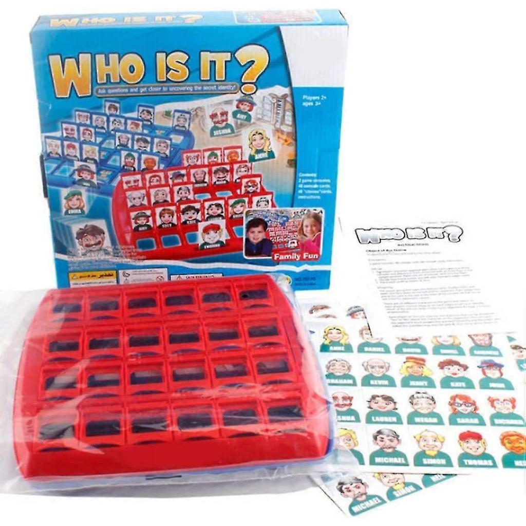 2set Family Guessing Games Who Is It Classic Board Game Toys Memory Training