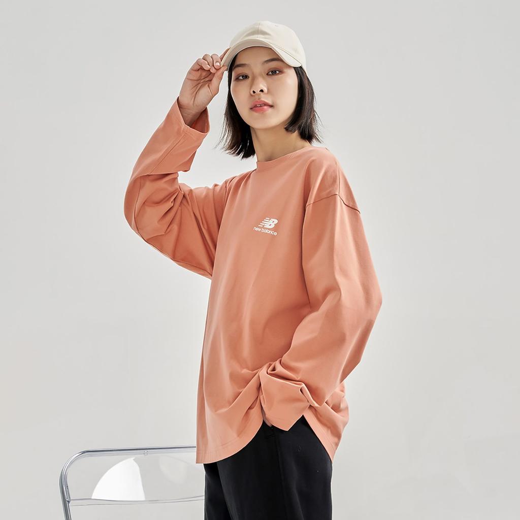 New Balance T Shirt Unisex Orange Red AMT31329-SCE