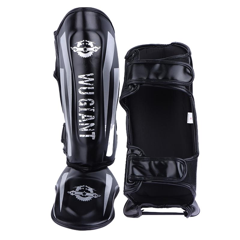 1 Paar Kickboxen Boxen Schienbeinschützer Pads Muay Thai Kampfsport Sanda Wushu Beinschutz Taekwondo Mma Kampf Knöchelschützer