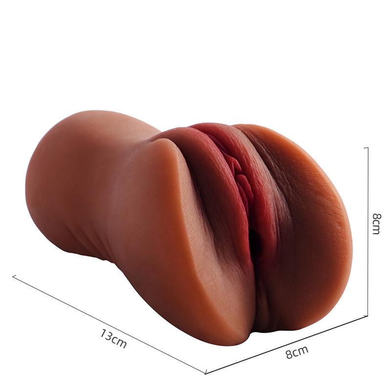 2in1 Realistic 3D Vagina Anal Plug Male Masturbator Cup Adult Sex Products Toys for Men Airplane Cup