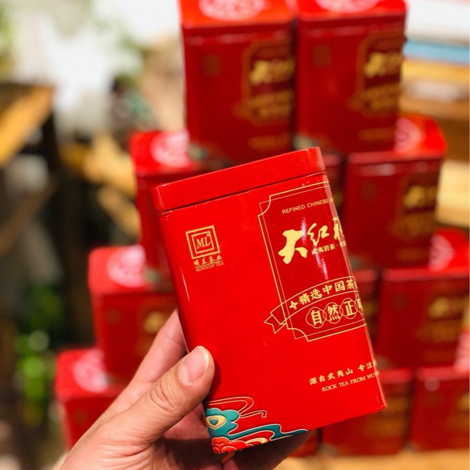 Wuyi Tea Tea in Bulk Zhengyan Dahongpao Tea Canned Gift Tea Gift Office Company Reception Tea