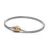 Snake Head Diamond Design 925 Silver Bracelet Women Bracelet Gold 563683C01
