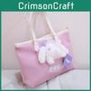 Lolita Bunny Plush Toy Tote Bag Soft Pp Cotton Gift For Girls And Girlfriends**
