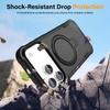 For iPhone 17 Pro Case Compatible with MagSafe Kickstand TPU+PC Shockproof Phone Back Cover