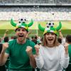 One Size Fits Most Soccer Fan Horn Hat Carnival Party Headwear  Theme Party Props